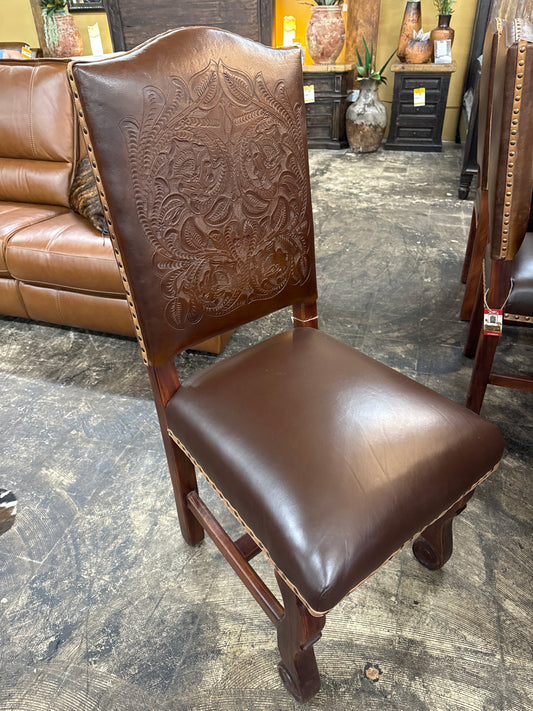 F6 Hand Made Tooled Chairs