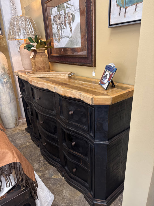 F4 Dresser 2Tone 74L 19W 41H Black