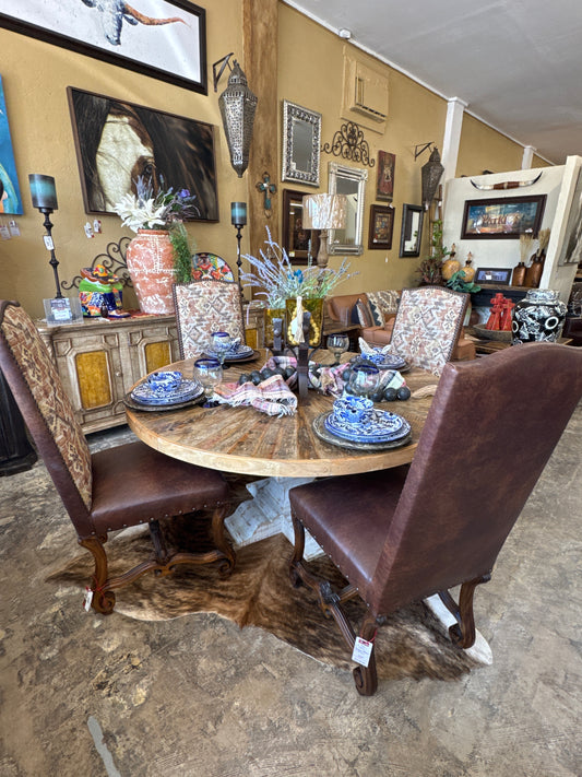 F4 Rd 60 inch Table Sunburst