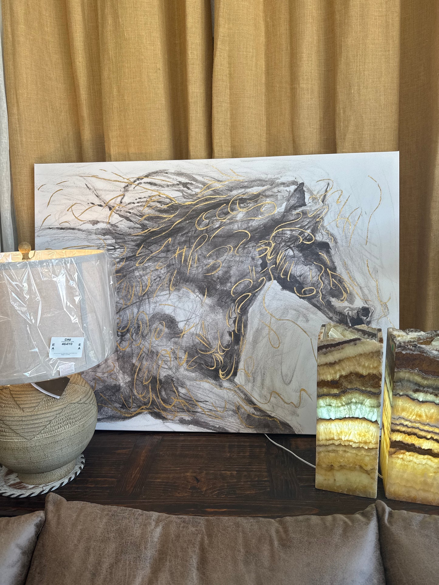 RB Running Horse Canvas RA0057