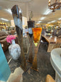 LG Triangle Lamp W/ Sergio Bueno Summer Glass