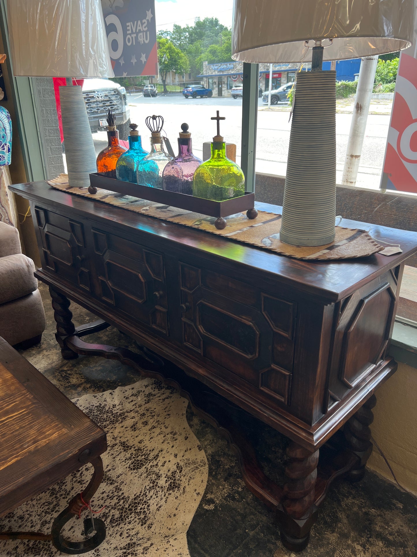 BALCONES 3 DOORS OLDWOOD/ BROWN