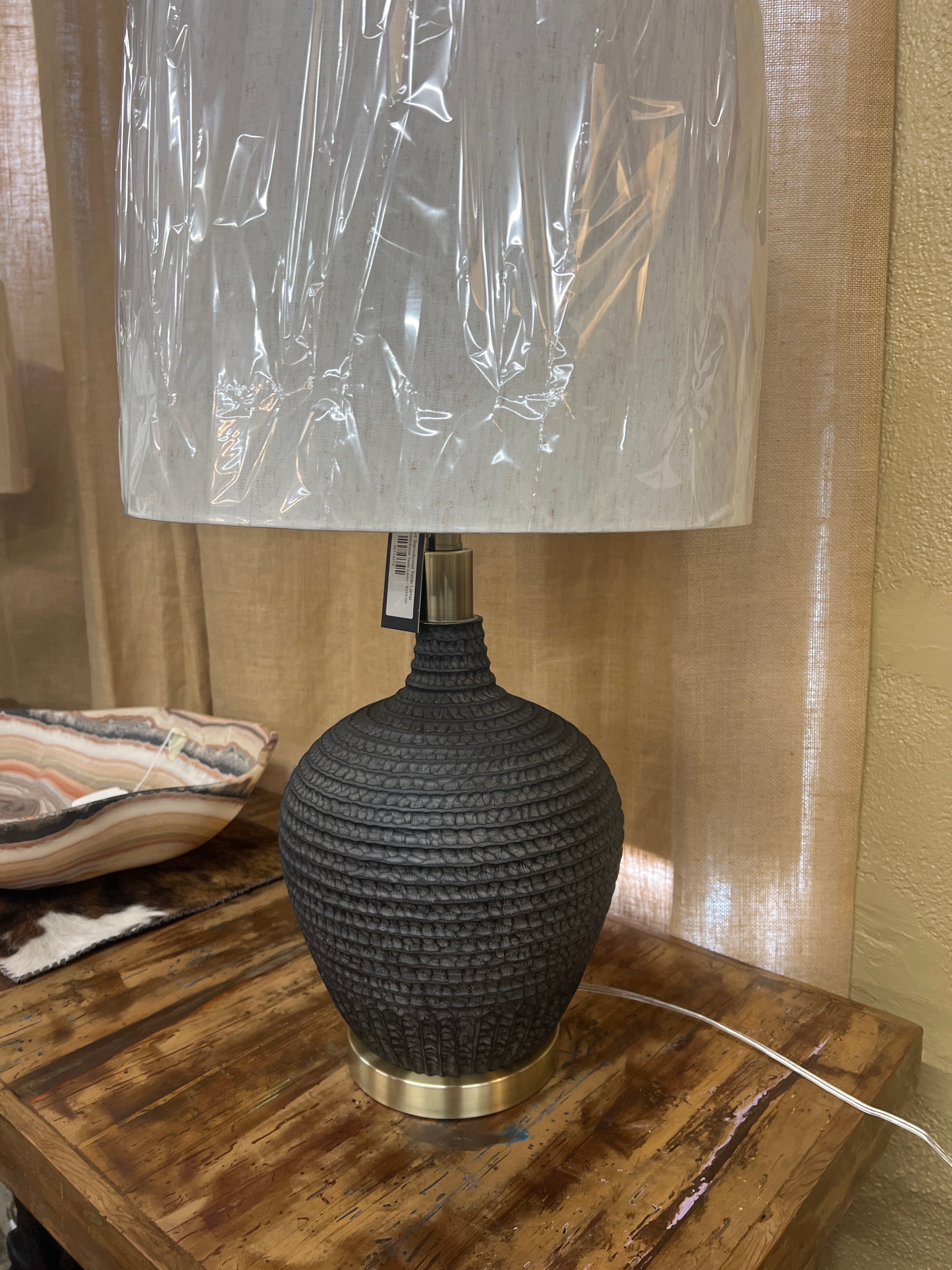Birdseed Transitional Table Lamp – Santa Fe Terra