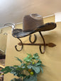 Iron Hat Rack