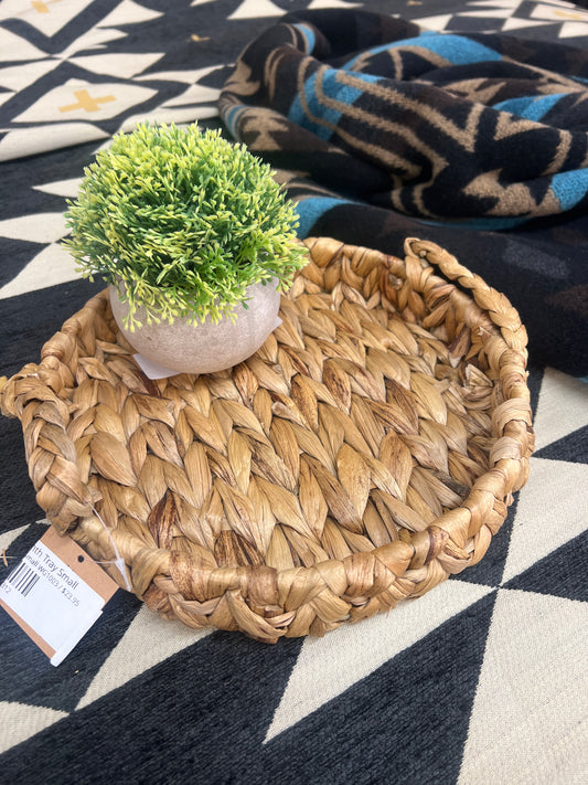 CD Round Hyacinth Tray Small
