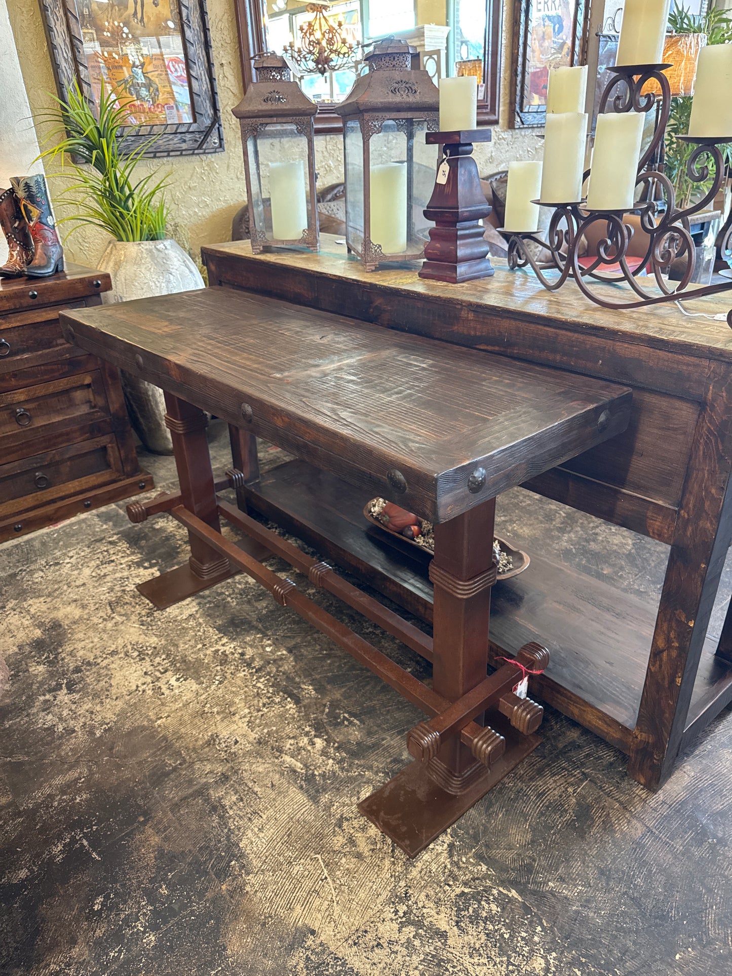 Modern Iron Sofa Table 18"*52"