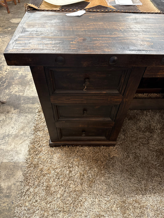 F4 Desk with 6 Drawers