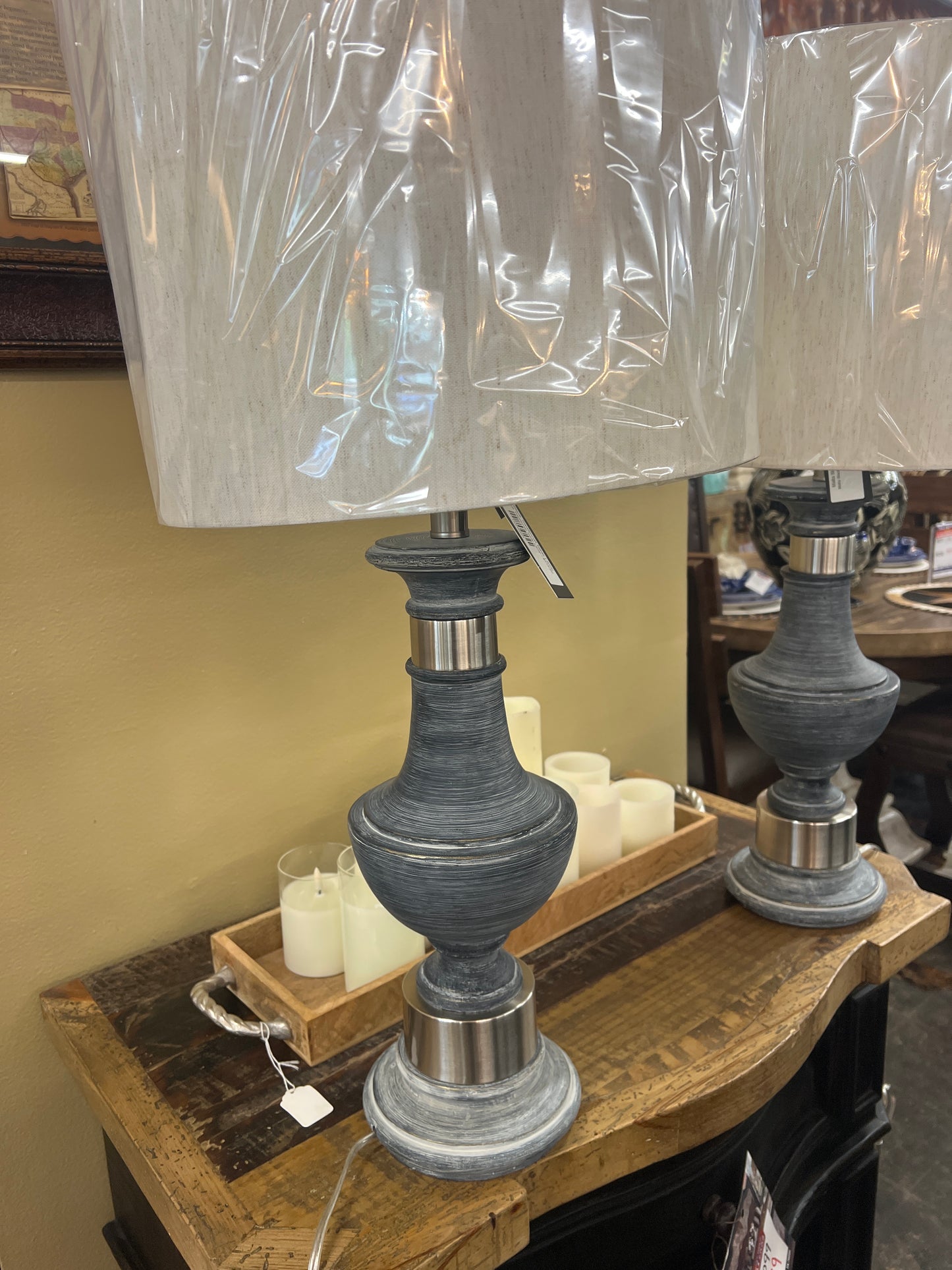 Malta Black Traditional Table Lamp