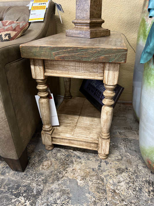 F4 Glazed End Table