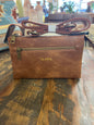 Liz Soto Chloe Brown Crossbody/Wristlet 3317