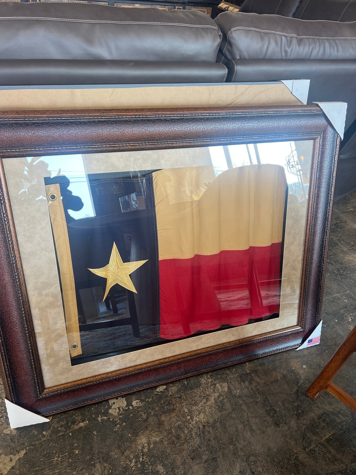 Picture Wavy Texas Flag 30”*40”
