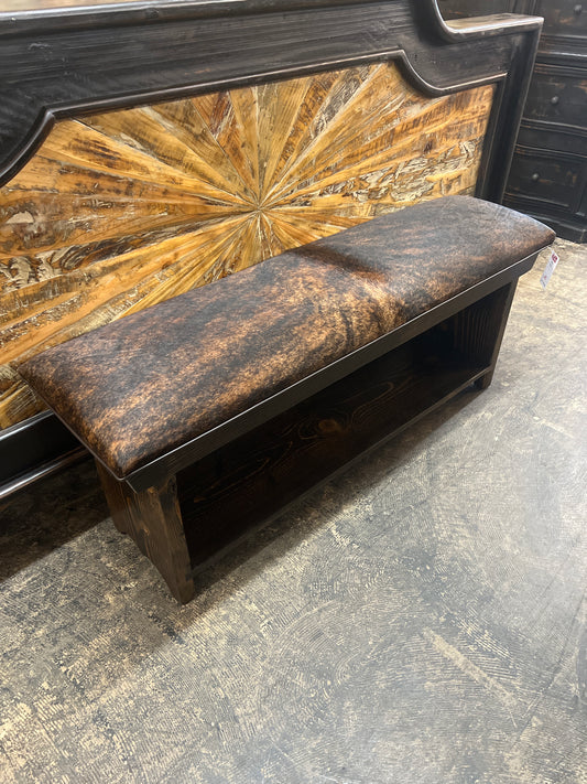 SC 4ft Cowhide Bench