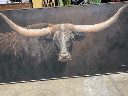 RW Longhorn Canvas W/ Frame