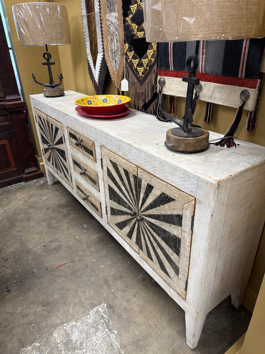 F4 Cabinet zebra 4 doors 3 Dwr.