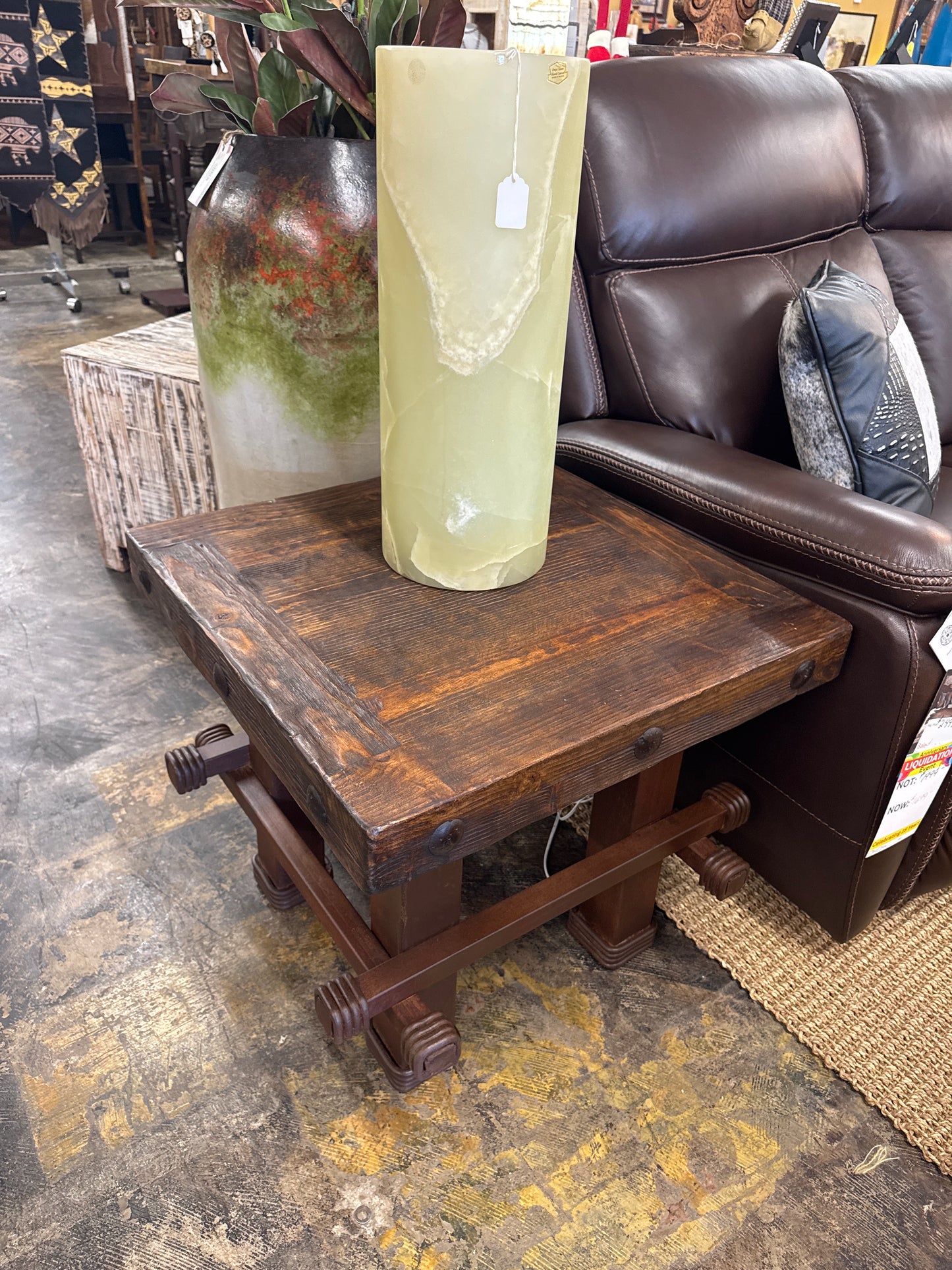 Modern Iron End Table 24*24