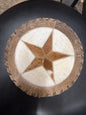 GA 10" RD STAR MATS