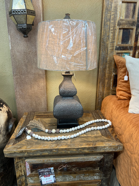 SC small circle indented black lamp