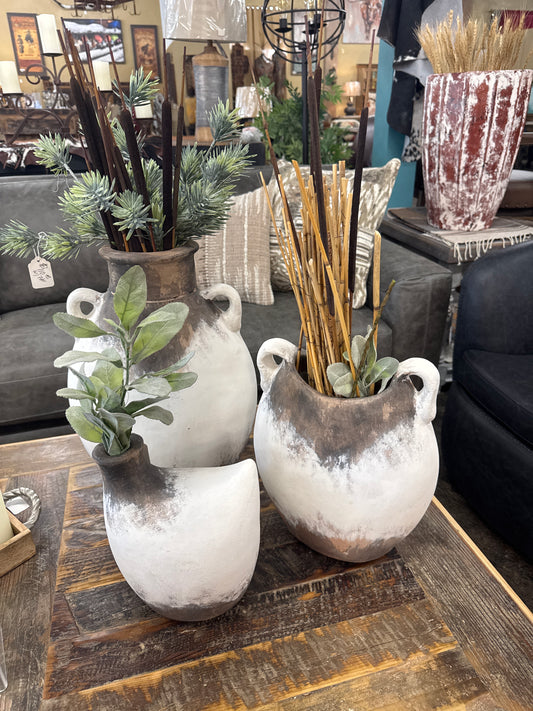F6 DE454 set of 3  Bottle Pottery