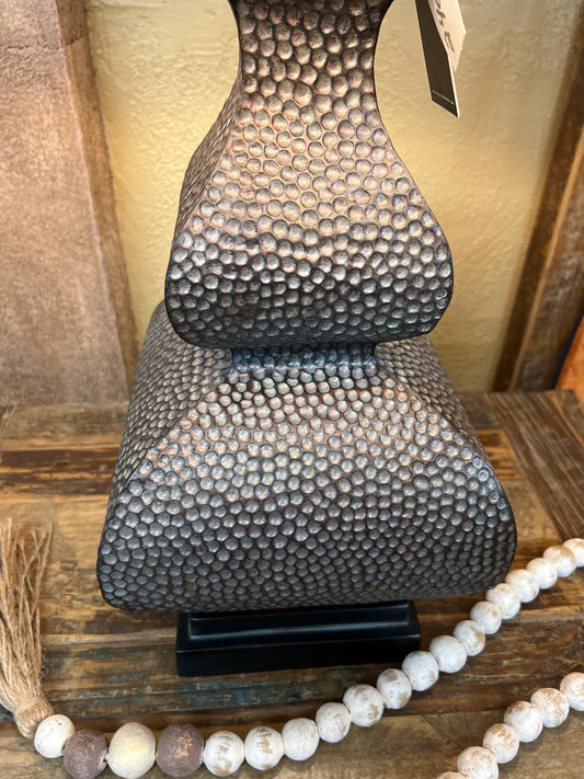 SC small circle indented black lamp