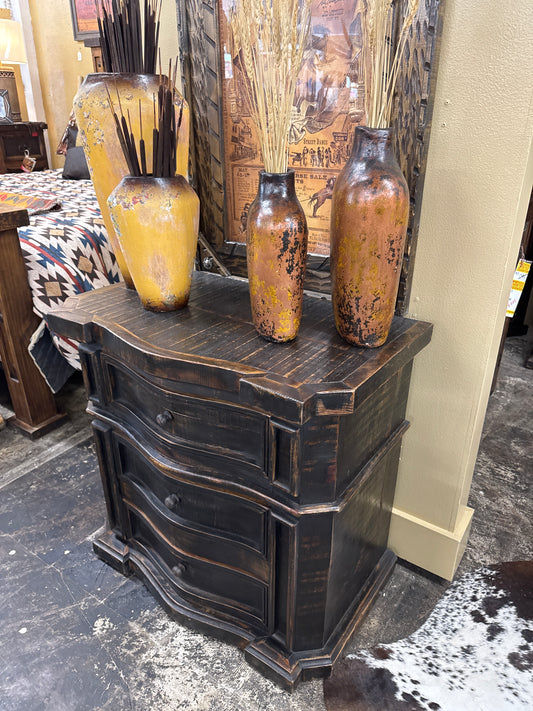 F4 Old wood Night Stand Large W33D20H32
