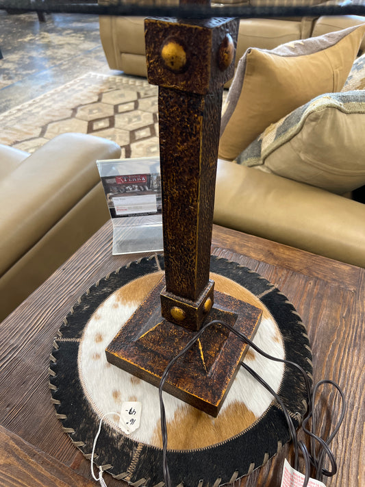 Crestview Black/Bronze Lamp