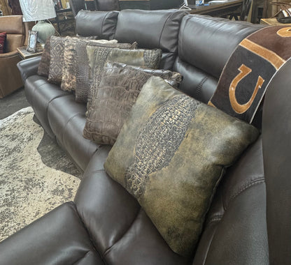 UL LEATHER PILLOWS 20"*20"