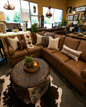 OM Brisbane Leather Sectional