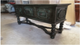 BALCONES 3 DOORS OLD WOOD/BLACK