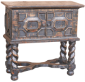 F3 BALCONES 2 DOORS OLD WOOD/BLACK