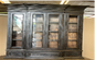 F3 LAUGHTON DISPLAY CABINET ANTIQUE BLACK