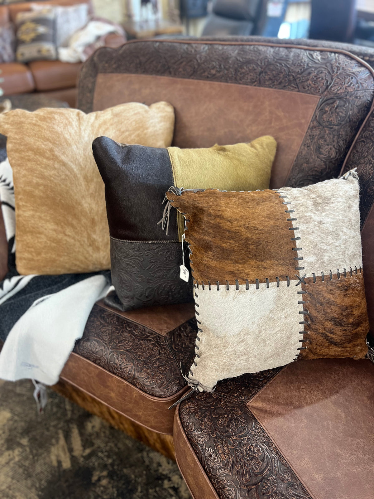 Cowhide Pillows