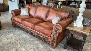 Leather Laredo sofa